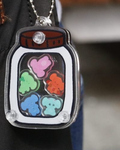 大份象情緒專員鎖匙扣 Yooni emotion keyring