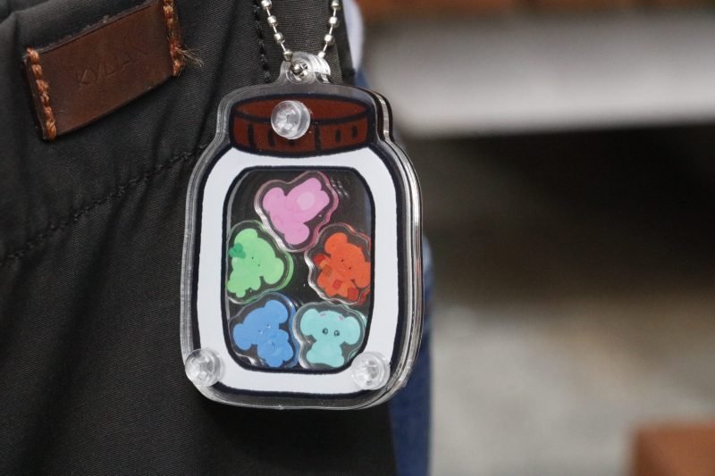大份象情緒專員鎖匙扣 Yooni emotion keyring