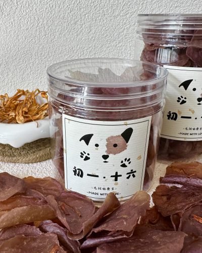 寵物零食推薦_蟲草花鴨肉片