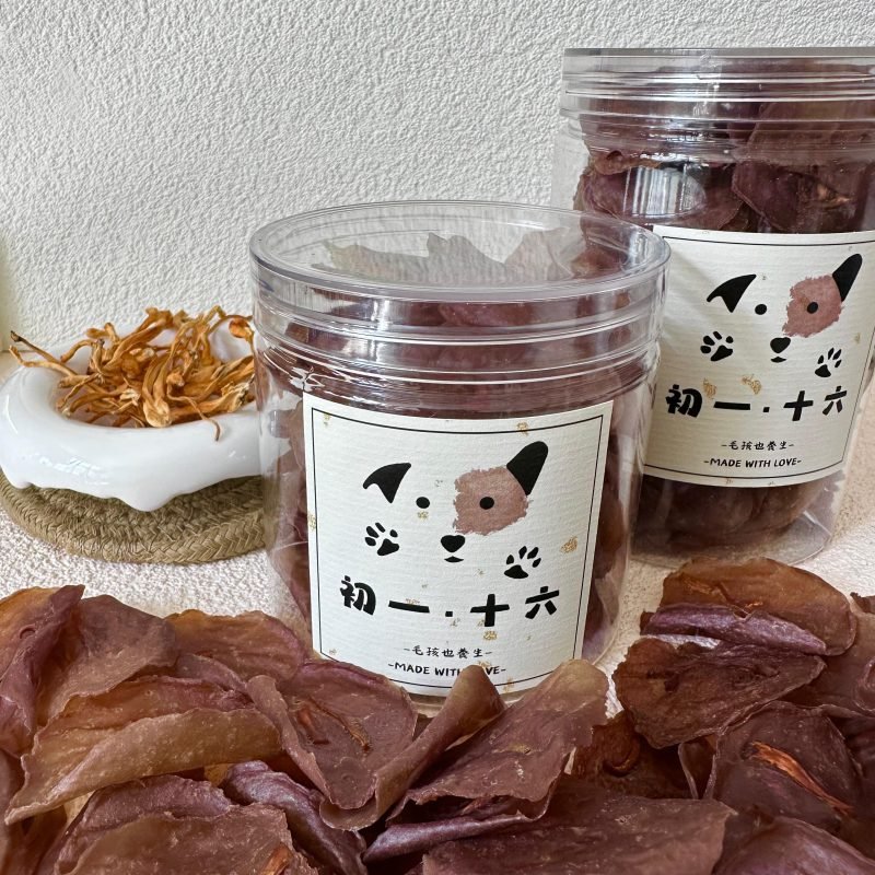 寵物零食推薦_蟲草花鴨肉片